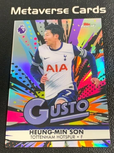 2025-26 Topps Finest Premier League Gusto #GO-5 Heung-Min Son Case Hit SSP