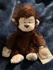 WEBKINZ BY GANZ NEW WITH TAG MONKEY HM008