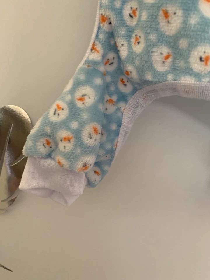 Pijama y máscara para dormir de Navidad para perros (talla mediana) Foto 4 de 4