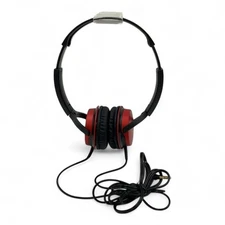 audio-technica Sound Reality ATH-AR1 BK Black Headphones 9606 Tested & Works