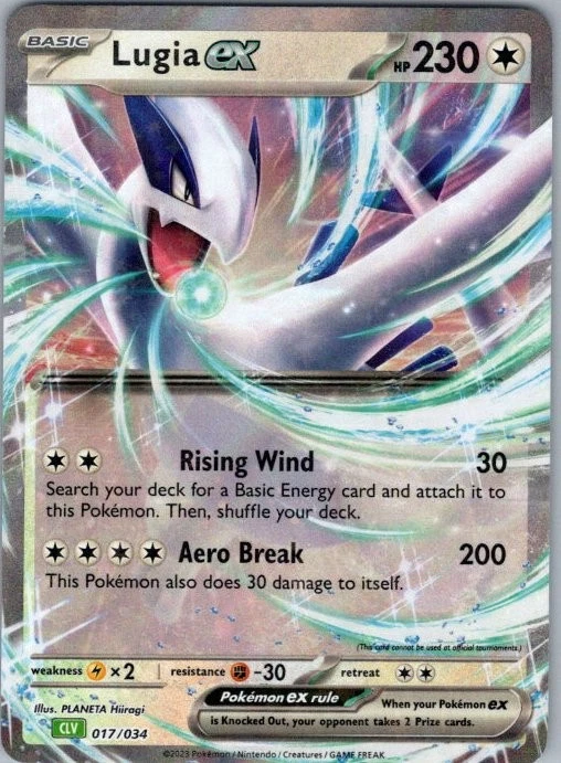 【ARS10】英語版ルギアex 017/034 Lugia ex 017/034 Trading Card Game Classic for sale | eBay