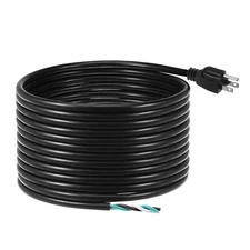 Replacement Power Cord 24ft 14 AWG 3 Prong Wire Extension Cable 5 - 15P