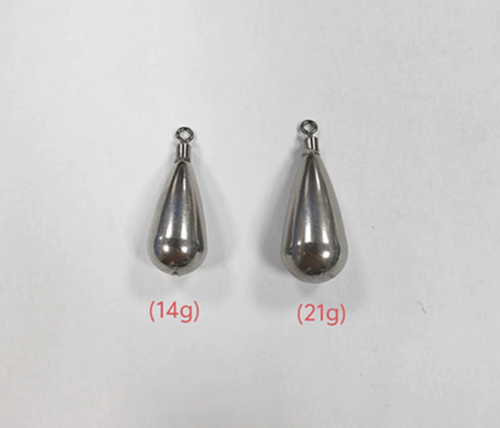  Paquet de 10 gouttes de larme en tungstène poids basse finesse pêche goutte sans plomb 1,3 g-21 g - Photo 11/34