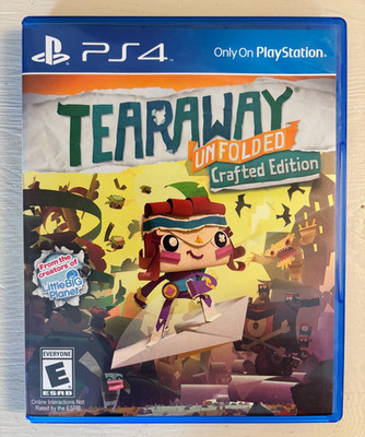 Tearaway Unfolded: Crafted Edition (Sony PlayStation 4, 2015)