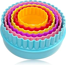 Cookie Cutters Plastic Set Multi-size Cake Fruit Vegetable Shapes Cutter Random