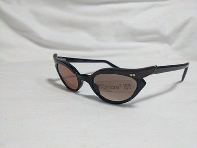 Vintage 60s Swank Women's Sunglasses France 50s NOS Cat Eye 