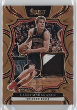 2024 Panini Select Throwback Memorabilia Copper Prizm 7/49 Lauri Markkanen 7y2