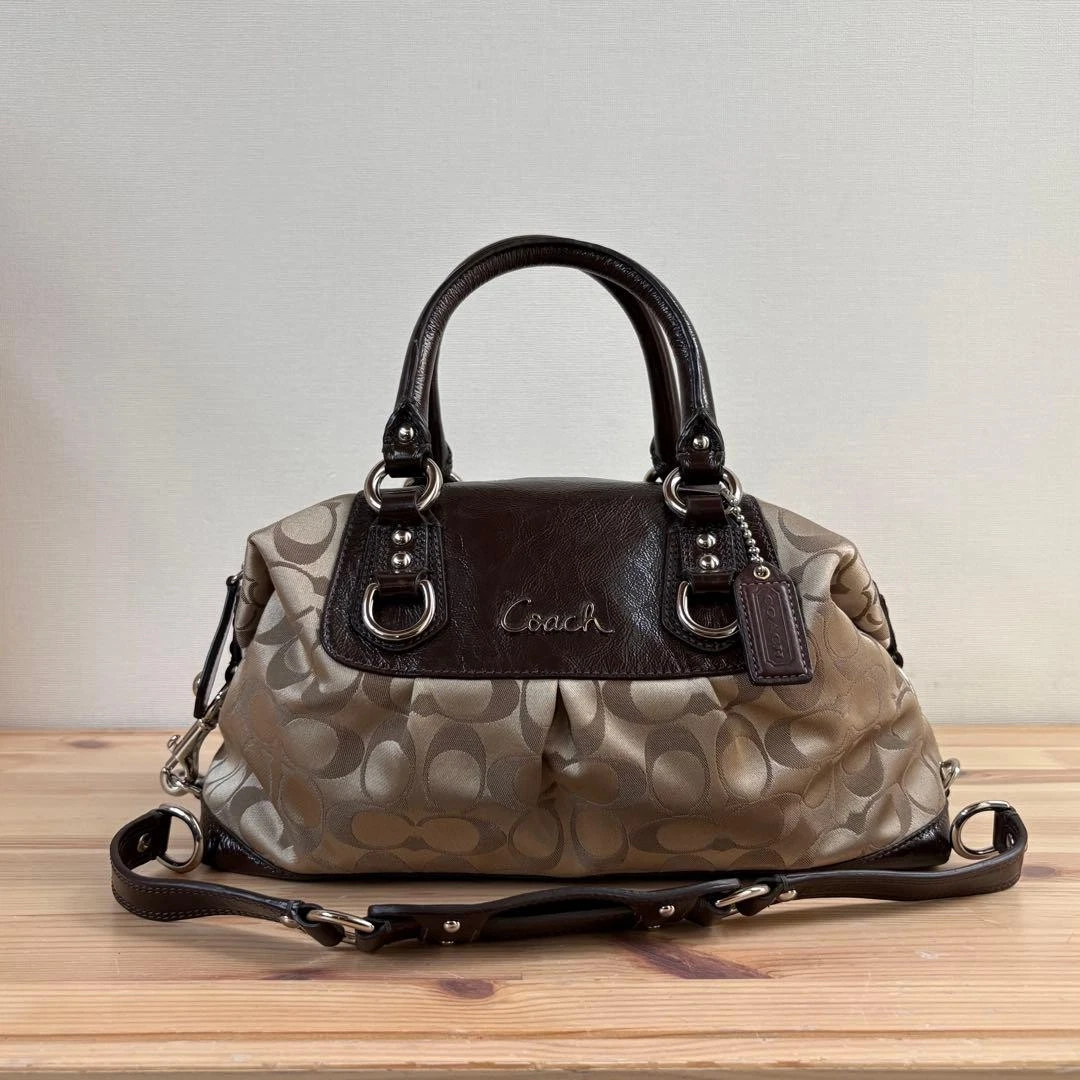 Coach Ashley Signature Satchel for sale | eBay