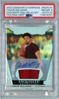 2023 Goodwin Caleb Williams EXQUISITE Rookie Patch Auto #'D 6/99 PSA 8/10 BEARS