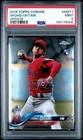 Shohei Ohtani 2018 Topps Chrome Update Rookie #HMT-1 PSA 9 - 80A RC