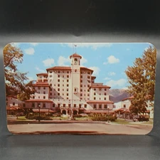 Vintage Broadmoor Hotel Colorado Springs Postcard by Sanborn Souvenir