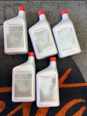 5 Quarts Pack Genuine KIA ATF SPIII Automatic Transmission Oil Fluid kit For KIA