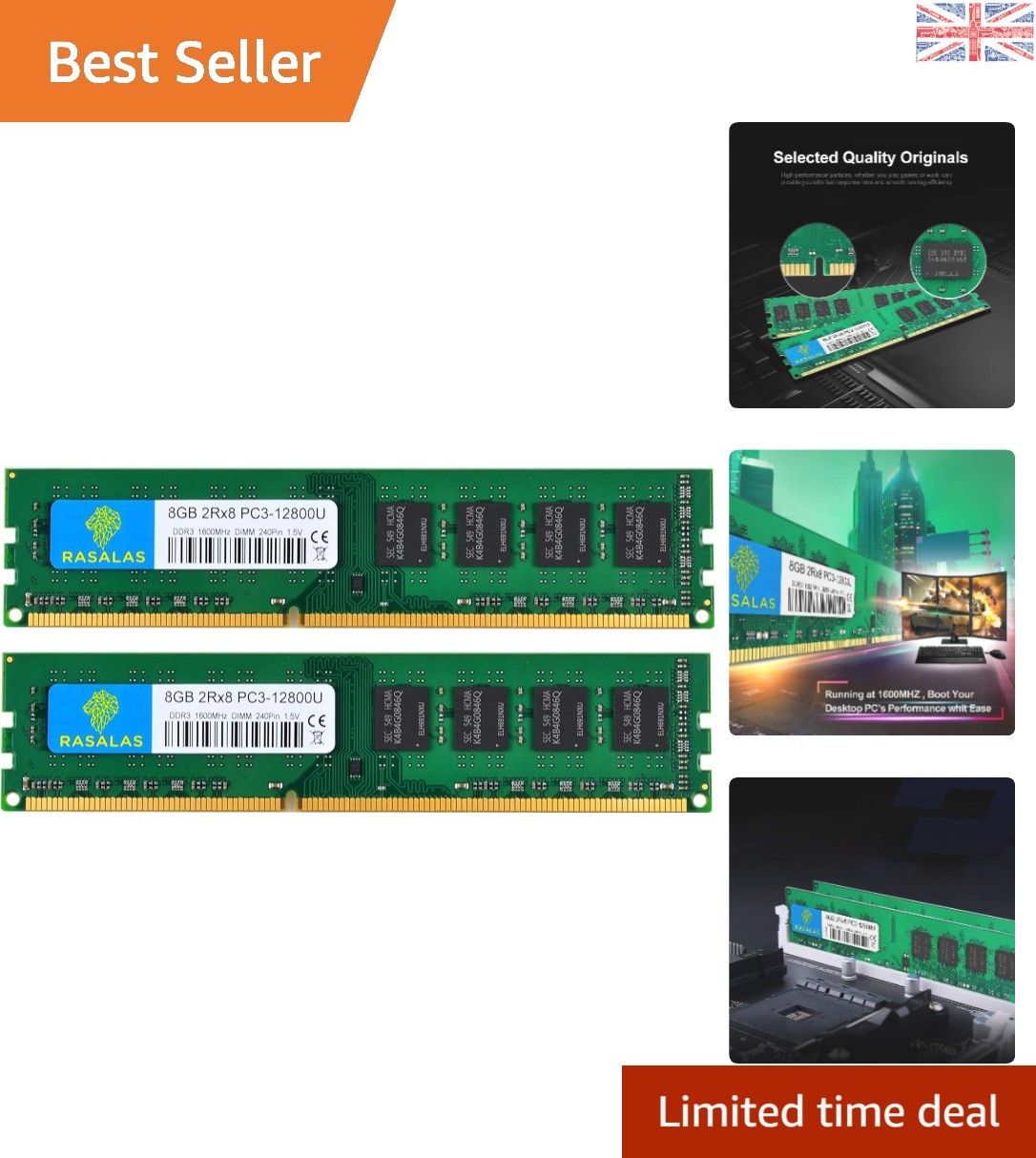 Upgrade Your Desktop with 16GB 1600 MHz DDR3 Memory - Compatible & Efficient