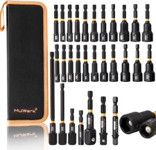 MulWark 29 Piece Magnetic Nut Driver Set, 29 Set 