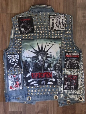 SPECIMEN Men's Studded Punk Vest Size Medium - Image 1 of 2