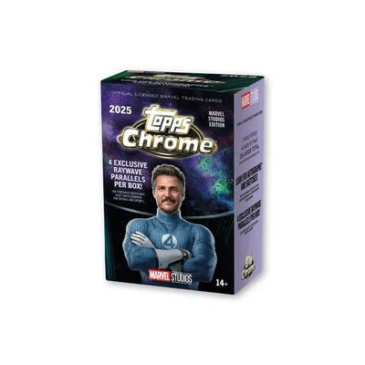 2025 Topps Marvel Studios Chrome - VALUE Blaster Box - Pre Order Confirmed