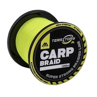 Mikado Geflochtene Sinkende Schnur Carp Braid Fluo Yellow - 0.16Mm 12.50Kg 1200M