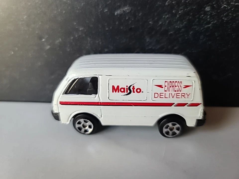 Camión de juguete Maisto furgoneta de reparto Foto 2 de 4