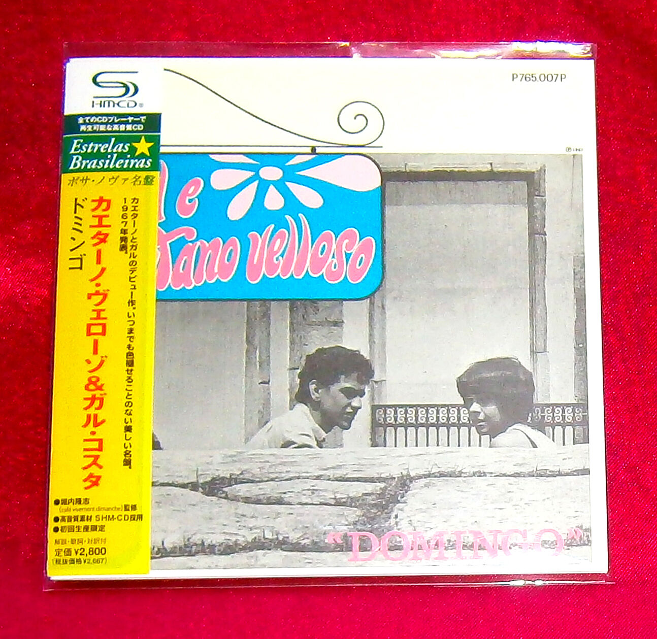 Caetano Veloso Domingo SHM MINI LP CD JAPAN UICY-94156 Gal Costa