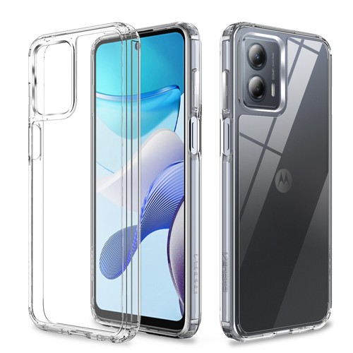 For Motorola Moto G 5G 2024/2023 Clear Case Shockproof TPU Cover/Tempered Glass - Picture 2 of 34