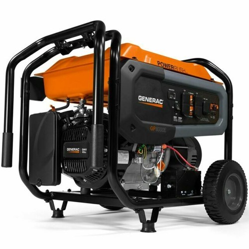 Generac Generator Portable - 8,000 Watt With Electric Start