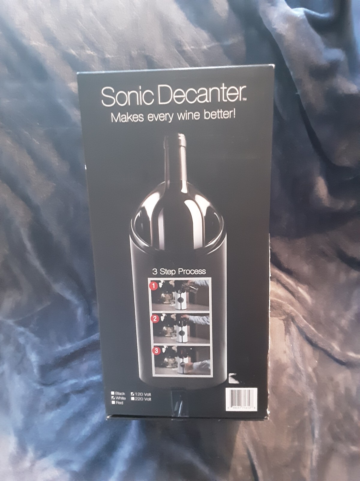 Sonic Wine Decanter - Makes Every Wine Better - White
