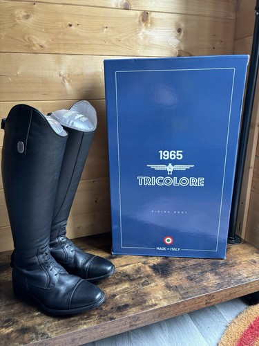 Ladies De Niro Tricolore Amabile Leather Riding Boots Size 5 MC-L