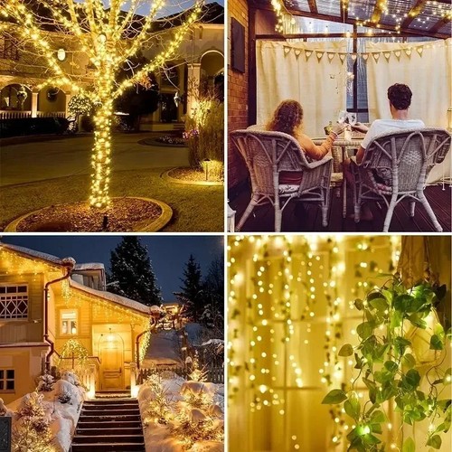 Fairy Lights Solar Garden Lights String Lights Waterproof Wire Lights Trees Gift - Picture 22 of 30