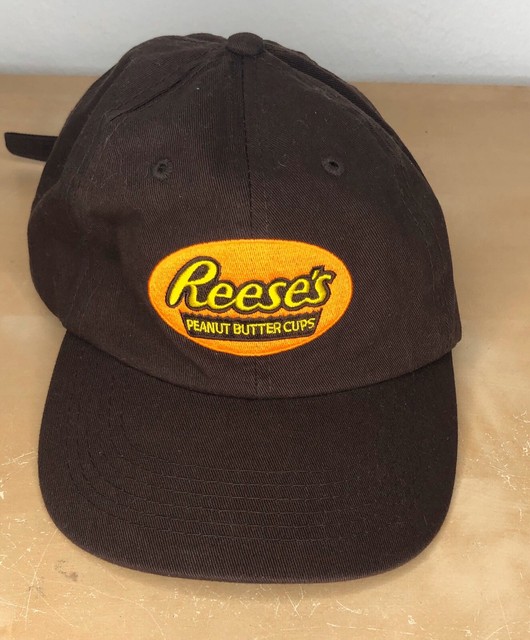Reese’s Herseys Strapback Hat Brown Cap Chocolate Peanut Butter Cup eBay