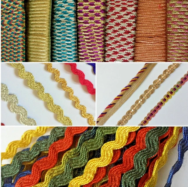 1x YARD Vintage Stil Trimmen Rik Schläger dünn, Hochzeitsband, Weihnachten Ar & Handwerk Spitze