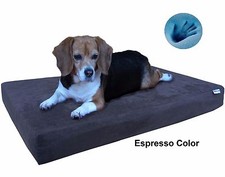 Dogbed4less Orthopedic Waterproof Memory Foam Pet Bed Large to XL Dog Crate Size