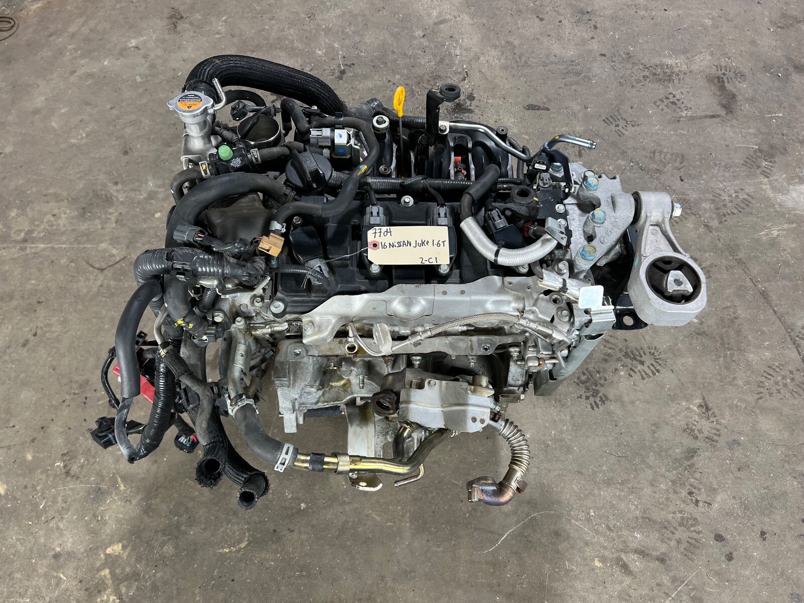 2015 2016 2017 Nissan Juke 1.6T ENGINE MOTOR MR16DDT  (VIN A , 4th digit)