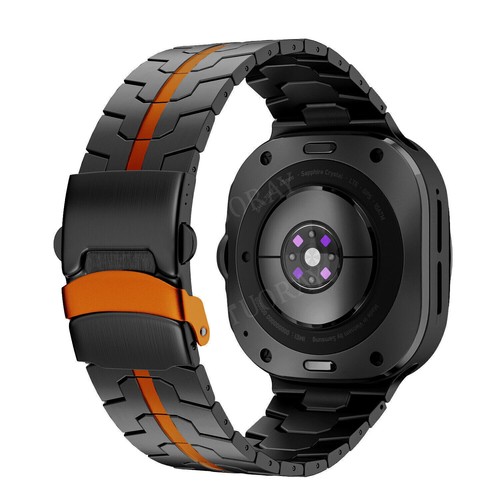 Für Samsung Watch Ultra 47mm Luxus Edelstahl Gliederband Armband Neu - Bild 10 von 26