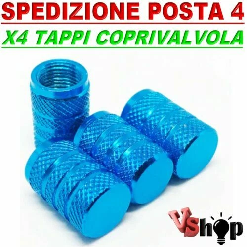 Coprivalvole blu per moto