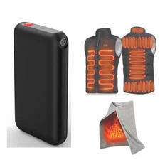 6000mAh Heating Vest Battery Pack for Heated Jacket,Heat Glove ShoesPower Bank