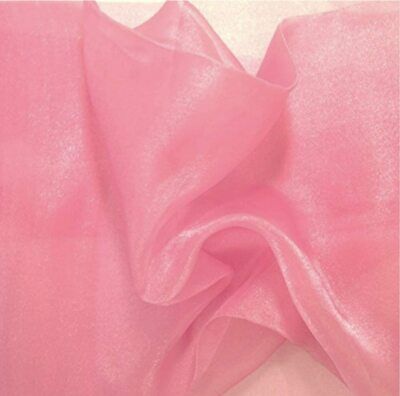 Crafts Kelly Green Crystal Sheer Organza Fabric for Fashion Decorations 58 By the Yard