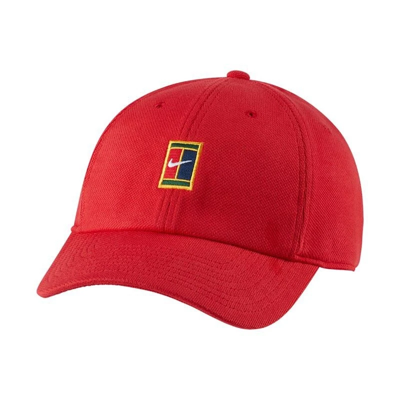 Nike H86 Court Logo Men s Tennis Hat RedDJ6147 657 Nike Court