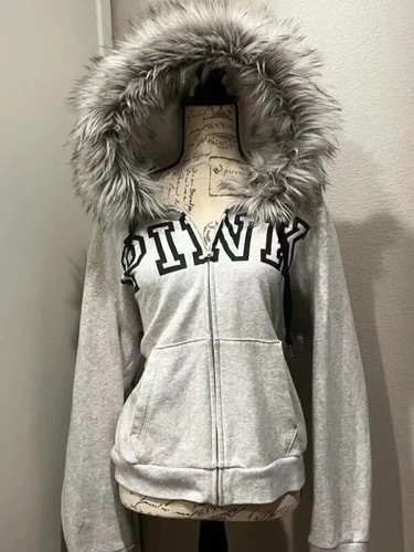 Vintage Y2k Aesthetic Grunge Letter Print Zippers Hoodies Women Casual Coat - Picture 25 of 27