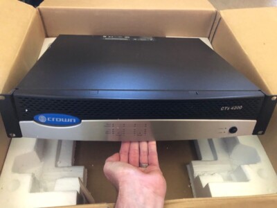 アンプ AMCRON CTS4200 Crown CTs-4200 | eBay