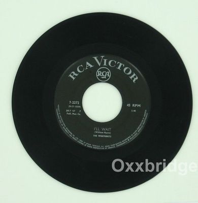 THE WHAT-NOTS Garage Band HILLSDALE NJ Punk Rock GET OUT GIRL Rare RCA 45 Fuzz