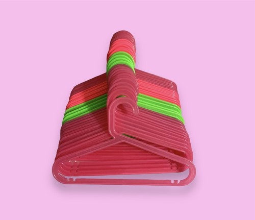 IKEA Anna Efverlund Hangers Bagis PINK Lot Of 15 Pieces - Picture 11 of 13