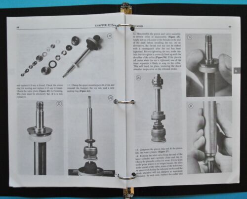 1960's-78 CZ Motorcycle Service Manual Book 125c 250cc 400cc Motocross Dirt Bike - Picture 13 of 13