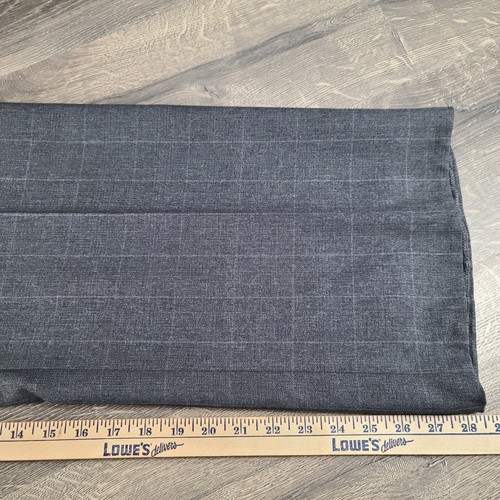 Kasper Women's Straight Leg Lined Gray Dress Pants Size 16W 100% Polyester - Picture 9 of 12
