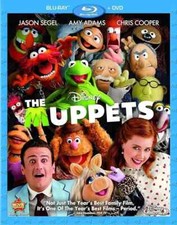 The Muppets Blu-ray/DVD, 2012, 2-Disc Set NEW Factory Sealed, No Slipcover