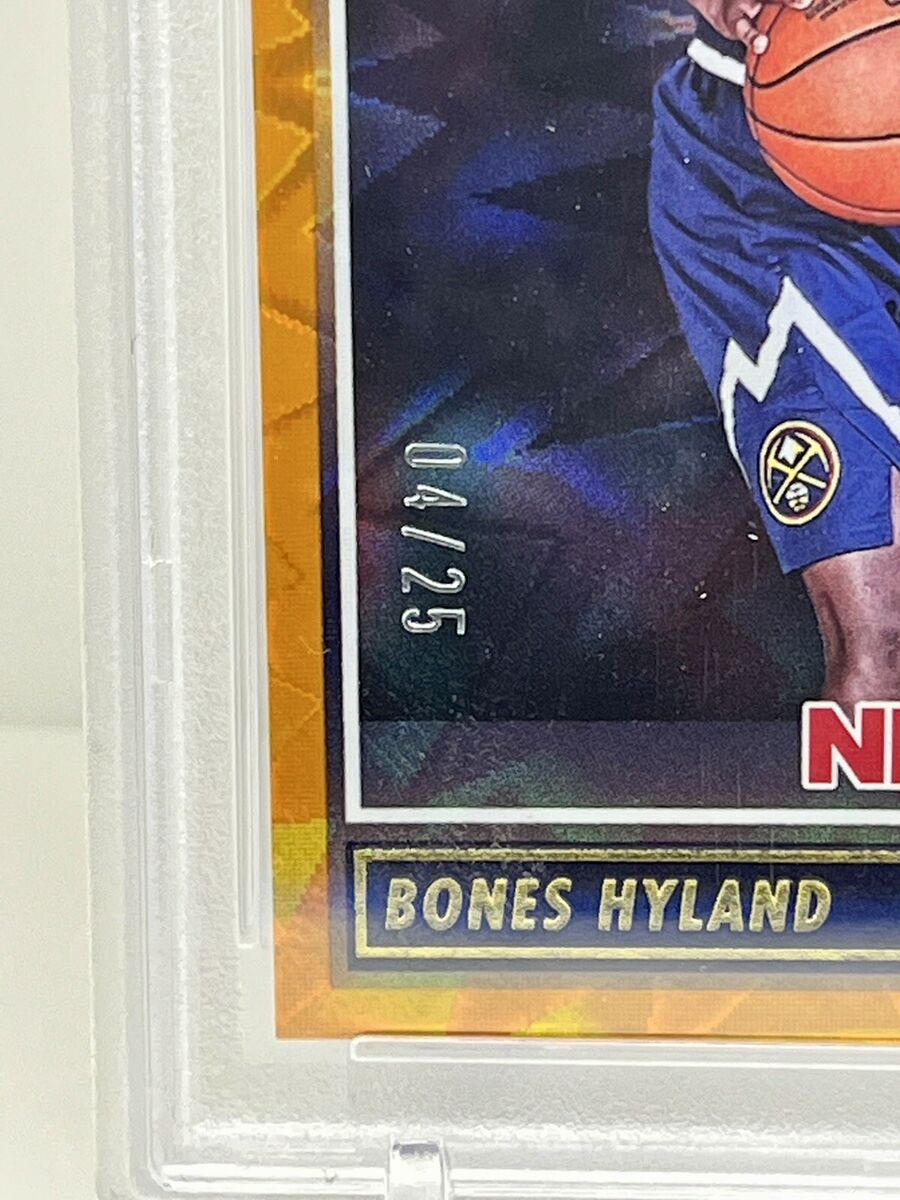 2021-22 Panini One and One Bones Hyland RPA 3/10 JERSEY NUMBER COOL