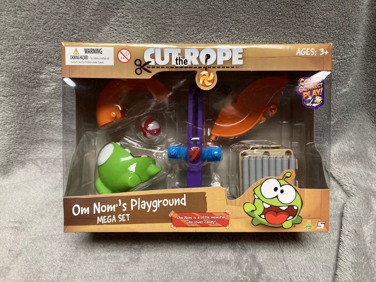 Cut The Rope Om Nom Playground Mega Set New