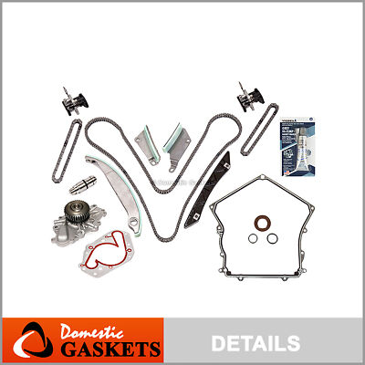 Fit 2008 Dodge Charger Chrysler 2.7 Timing Chain Water Pump Kit+Tensioner+Cover