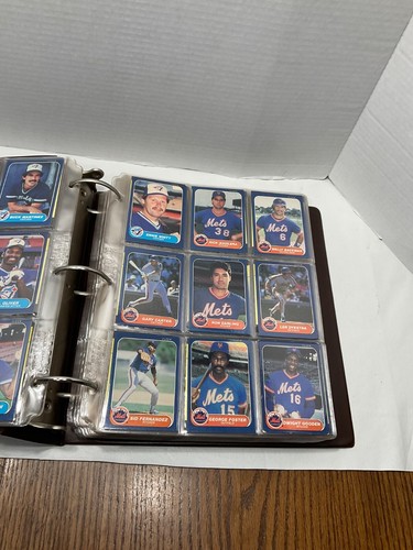 1986 Fleer MLB Baseball Cards Complete Binder Set - Mint - Picture 3 of 9