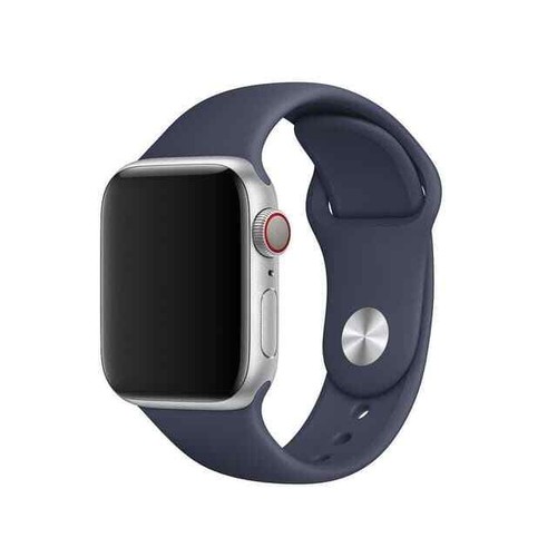 Apple Watch Series 9 45mm Silver case Blue Band Cellular Excellent Condition - Photo 2 sur 3