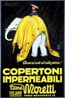 WHITE ELEPHANT RAIN COPERTONI IMPERMEABILI MORETTI ITALIAN VINTAGE POSTER REPRO